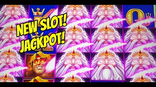 🚨NEW SLOT ALERT!  Great HANDPAY on High Limit Olympus Awakening!