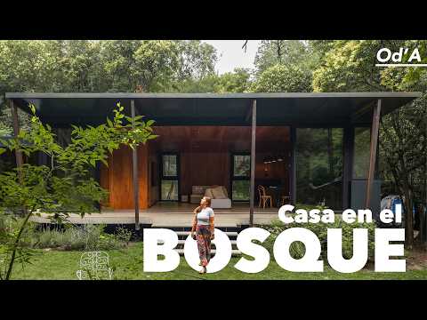 A house in the middle of a forest in Argentina