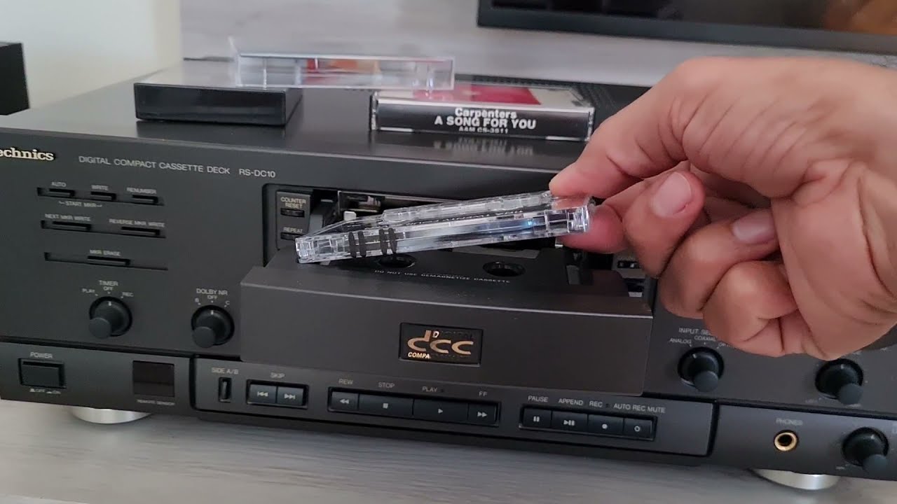 Technics DCC RS-DC10 - YouTube