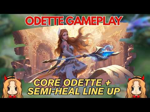 Odette Core + Semi-Maxicare Line Up sa Rank Game | Odette Gameplay