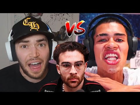 Thumbnail for Adin Ross DEBATES Sneako | Hasanabi reacts