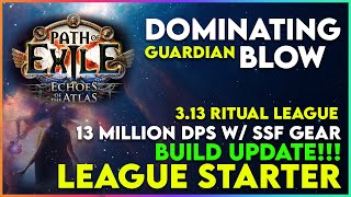 Dominating Blow Guardian League Starter UPDATE!! Huge QOL Change! This will make it feel much better
Thanks for watching! Check below for all links mentioned in the video (NEW POB LINK BELOW WITH CHANGES)
Patreon https://patreon.com/vonvikton
Twitch https://www.twitch.tv/VonVikton_
Support the channel by becoming a Patreon supporter! Come join the Patreon supporter Discord where we talk about these build guides and do build reviews!
https://patreon.com/vonvikton
POB Pastebin Link (download the community POB for this to work)
https://pastebin.com/zMm52VUw
Download Path of Building (community POB - download this)
https://github.com/PathOfBuildingCommunity/PathOfBuilding/releases
Loot Filter for levelign this build
https://www.pathofexile.com/item-filter/gdyzyIE Dominating Blow Guardian League Starter UPDATE!! Huge QOL Change! This will make it feel much better