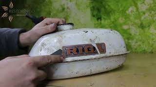 Old Motorcycle Restoration RIGA 13 Restoration Part 3