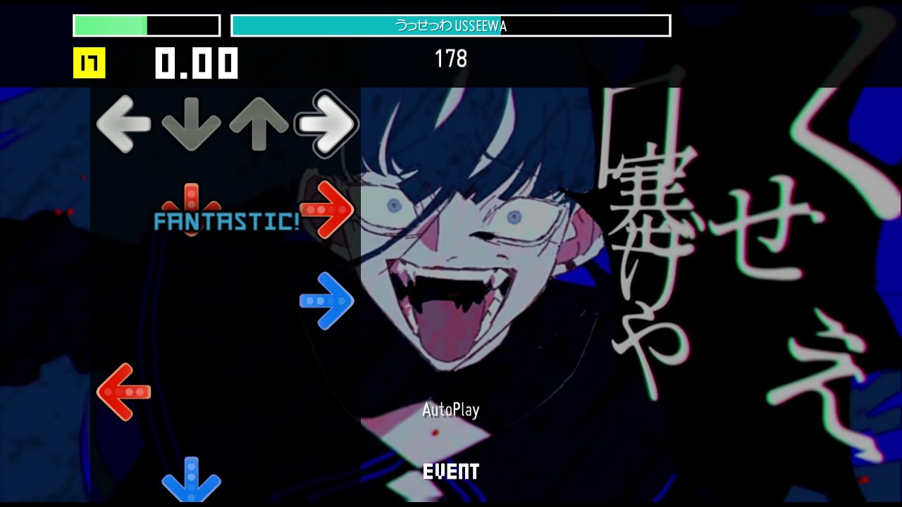 Stepmania】うっせっわ (Full Ver.) - Ado [CSP - Lvl 17] - YouTube