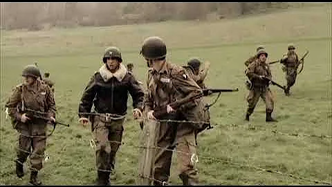 band of brothers, funny moments captain sobel lost during exercise.
