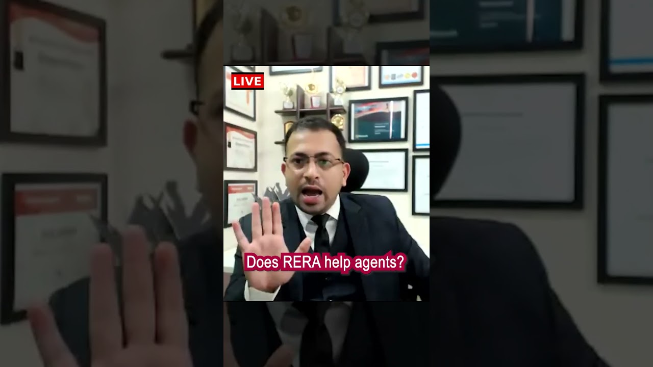 Does RERA really help real estate agents? does RERA supports real estate broker | Rohit Gaikwad