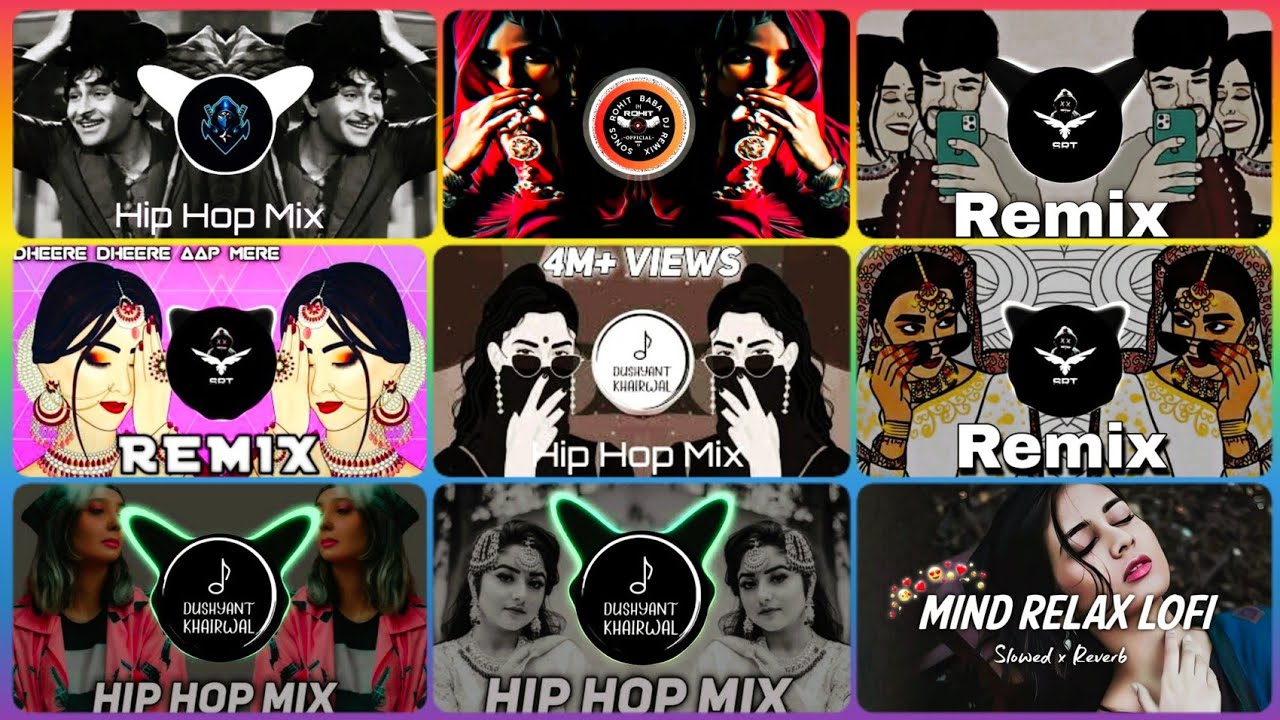HIP HOP MIX DJ  MIND RELAX  HINDI   SONGS MIX  1k HD VIDEO HIP HOP TRAP HARD BASS  mix