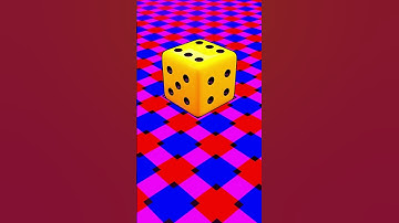 Endlessly Satisfying Loop of Rolling Dice 💛💚🎲