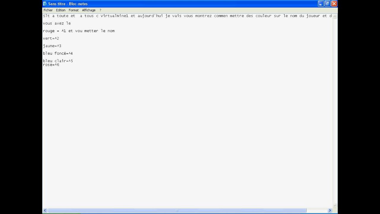 Code couleur mw2 (PC) - YouTube
