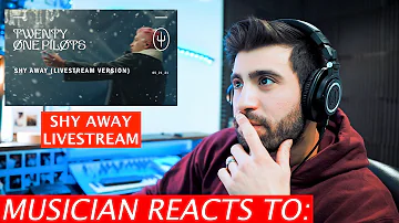 Jacob Restituto Reacts To Twenty One Pilots - Shy Away (Livestream Version)