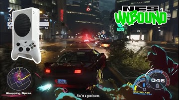NFS Unbound XBOX Series S 120Fps | Nissan Silvia First Race Amazing Effect🤯🔥
