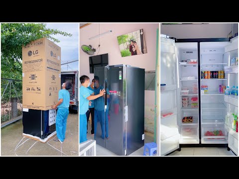 Video MUA TỦ LẠNH MỚI - LG Inverter 613 lít GR - B247WB |... - youtube