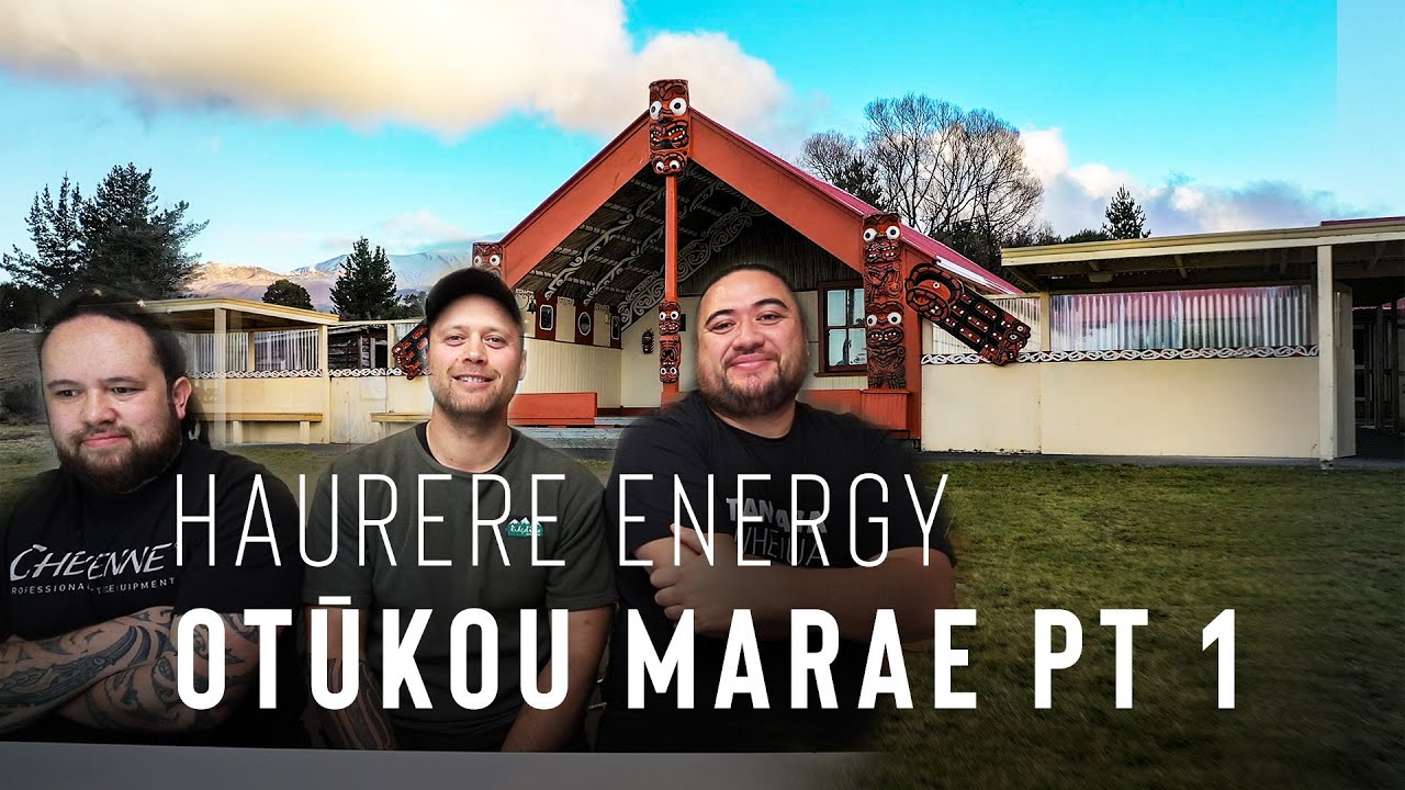 Our first Marae energy project underway!