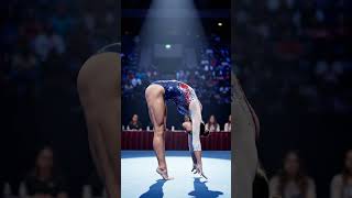 Usa Gymnast Slow Motion Backbend