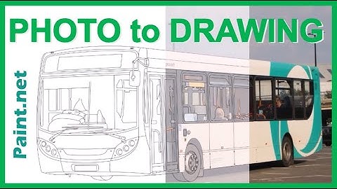 Creating a Bus Drawing in Paint.net (timelapse)