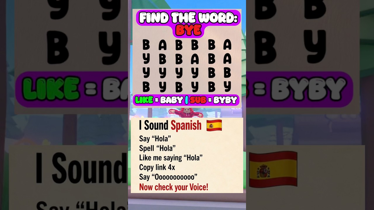 IT WORKRD🤩 I sound Spanish💔💀