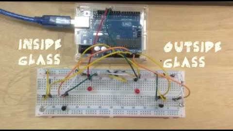 GLASS TINTED METER BY ARDUINO USING LDR AND LM35