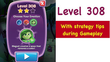 Inside Out Thought Bubbles Level 308 Tips and Strategy Gameplay Walkthrough