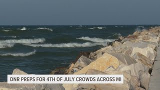 DNR prepares for 4th of July crowds across Michigan