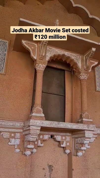 Shooting place of jodha-akbar movie|Hrithik Roshan Aishwarya Movie Set Tour #mumbaishorts #ndstudio