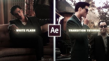 White Flash Transition Tutorial | After Effects Help