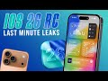 iOS 26 RC &amp; iPhone 17 - Last Minute Leaks