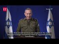 Operational updates from idf spokesperson daniel hagari