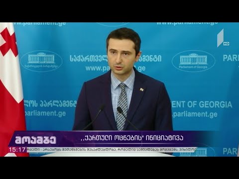 „ქართული ოცნების“ ინიციატივა