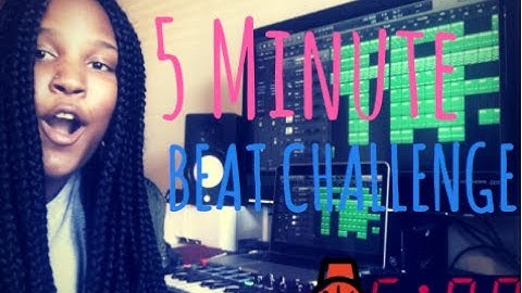 5 Minute Beat Making Challenge!!!(Making a Beat In 5 minutes in Logic Pro)
