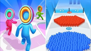 Layer Man vs Join Blob Clash 3D All Levels SpeedRun Gameplay Android iOS Ep1