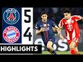 ملخص مباراة باريس سان جيرمان و بايرن ميونخ 5 4 دوري أبطال أوروبا 2026 ديمبيلي وكفارا يتألقان
