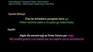 Itsuka Kagayaku Someday I'll Shine Karaoke Algún día Brillare