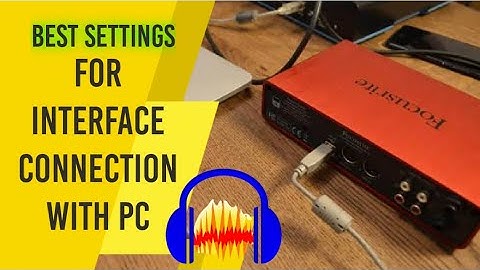 How To : Connect Audio Interface With Computer | & The Best Pc Settings For Sound Cards | #Zing_Art