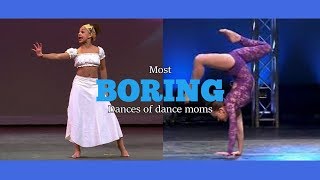 Most BORING Dance Moms Dances Part 1