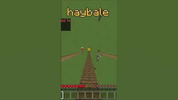 how far can you fall on each block?? 😂😂😂 #minecraft #shorts