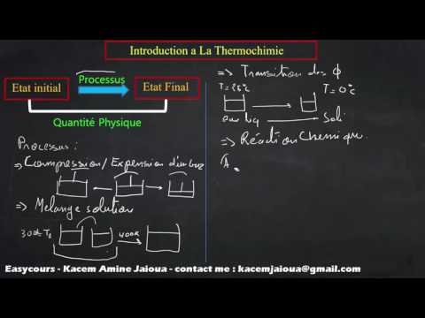 Vidéo: Différence Entre La Thermochimie Et La Thermodynamique