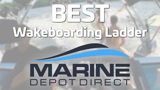 Best Wakeboarding Ladder! Easy Under-Platform Ladder! B00301USL by Marine Depot Direct 1,341 views 3 years ago 33 seconds