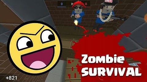 BLOCK STRIKE | FUNNY MOMENTS - ZOMBIE SURVIVAL - 2