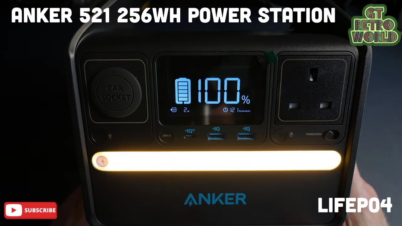 Anker 521 256wh LiFePO4 Power Station