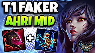 T1 Faker Ahri vs Taliyah [ MID ] Korea Challenger Patch 14.5 ✅