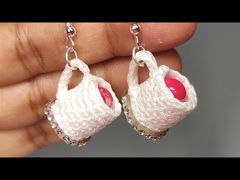 Crochet mini white tea Cup Amigurumi | Full tutorial | @pushkarcrochetamigurumi