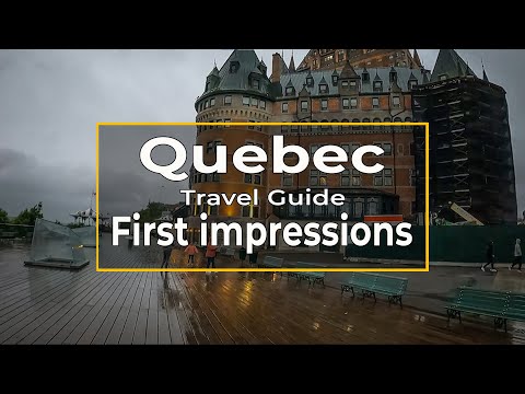 I left Ottawa and arrived in Quebec. First impressions | Canada Vacation Travel Guide