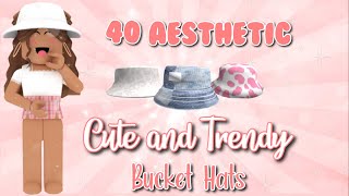 40 Aesthetic Roblox Bucket Hat Codes Youtube - roblox pirate hat id