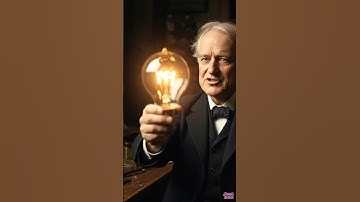 Thomas Edison #ThomasEdison #Inventions #MenloPark #AIShort #History #LightBulb