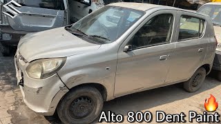Alto 800 Dent & Repaint full restorations🤯 & Car Accessories