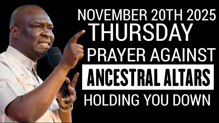 {Thursday, November 20th 2025} Destroy Altars Stagnation & Spirit of delay | Apostle Joshua Selman