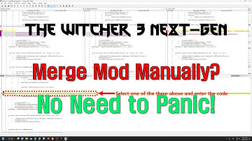 How to Merge THE WITCHER 3 Next-Gen Mods - Examples 