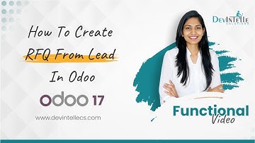 How To Create RFQ From Lead In Odoo #odootutorial