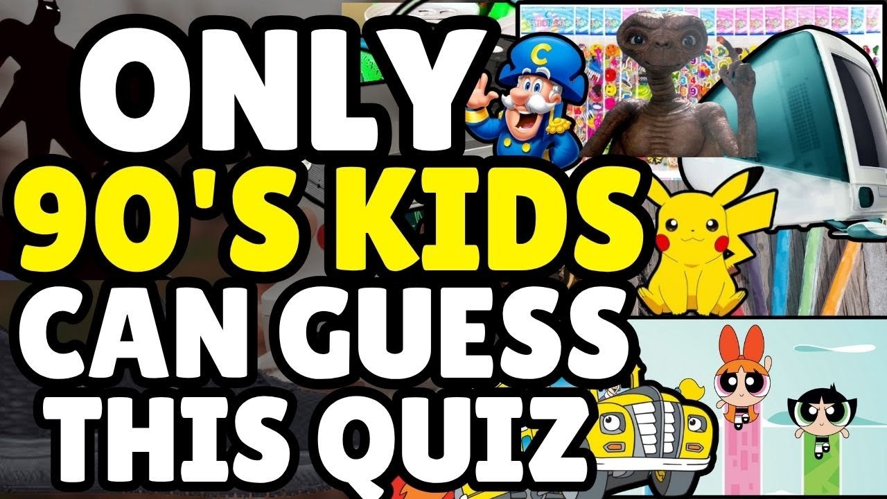 90s Nostalgia Quiz ! How many things can you remember from the 90s ...