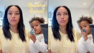 Joie Chavis Considers Putting Hot Sauce On Daughter Harlos Pacifier